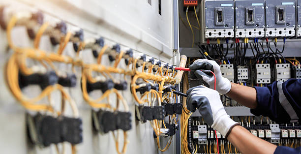 Professional Electrician technician working in Mount Penn, PA